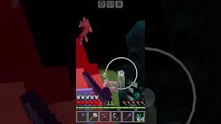 1 V2 with warden like and subscribe by Suraj gaming sg yt #minecraft