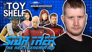 Star Trek TNG Action Figures Review 🪐 Art Asylum / Diamond Select Toys