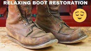 Satisfying & Relaxing Boot Restoration | Full Transformation ASMR