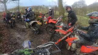 19 bikes went Wales greenlaning #UNDERCOVER POLICE  Green lanes in #chirk #wales #enduro