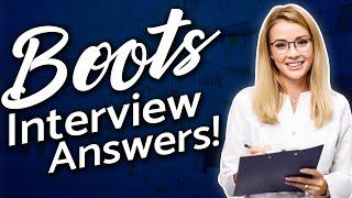 BOOTS INTERVIEW QUESTIONS AND ANSWERS! (How to Pass a Boots Job Interview!)