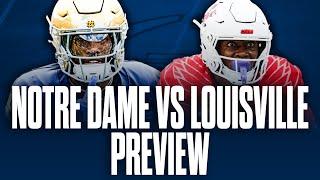 Why Notre Dame Football WILL BEAT Louisville Football | Notre Dame vs Louisville Preview