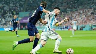 Lionel Messi amazing assist for julian alvarez second goal vs Croatia- argentina 3-0 Croatia -