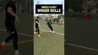 LEARN 3 WINGER SKILLS️#football #soccer