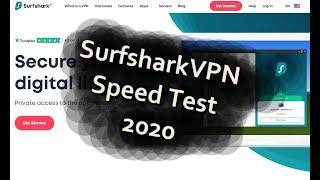 Surfshark VPN Speed Test 2020