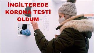 İngiltere'de Korona Testi Oldum | Hemşireler Yardım Etmedi, Testi Kendim Yaptım! |