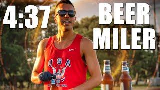 Training for the Beer Mile World Championship