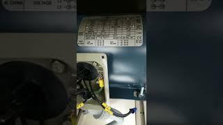 Wiring a 3 phase dual voltage motor simple way