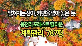 양평 최고의 산지형 별장타운 1번지, 산야를 발아래 두고, 포레스트힐타운,  여은경공인 전속물건 031-771-4982 / 양평토지, 양평부동산급매,별장지급매