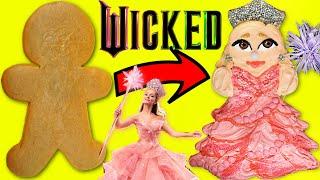 Wicked Movie Glinda Gingerbread Man Cookie Decoration DIY