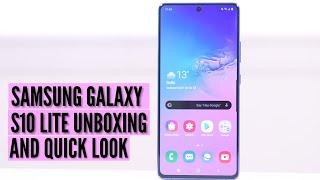 Samsung Galaxy S10 Lite unboxing and quick look