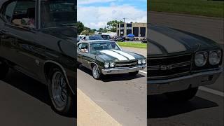 1970 Chevrolet Chevelle SS Classic Car Drive By Engine Sound Woodward Dream Cruise 2024