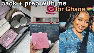 HOW TO: GHANA TRAVEL PREP  VLOG  || What to pack for Ghana | A lot of shopping, Hair, new clothes