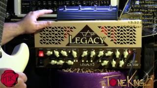 Carvin Legacy 3 - FULL DEMO !!! (22 minutes!!)  Steve Vai Signature Series Guitar Amp