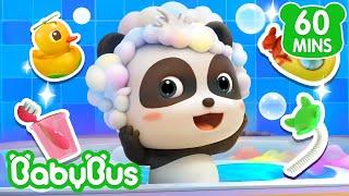 Hora do Banho do Bebê Kiki | 1 HORA DE BABYBUS | Músicas Infantis em Português