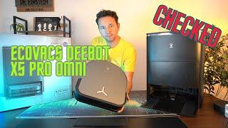 ECOVACS DEEBOT X5 PRO OMNI - REVIEW