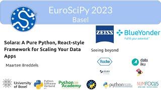 EuroSciPy 2023 - Solara: A Pure Python, React-style Framework for Scaling Your Data Apps