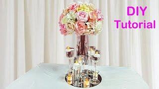 Floral Wedding Table Centerpiece / Wedding Decoration