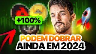 3 CRIPTOMOEDAS PROMISSORAS QUE PODEM DOBRAR AINDA EM 2024