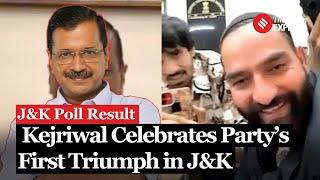 J&K Poll Verdict : Arvind Kejriwal Applauds Mehraj Malik for AAP’s Historic Breakthrough in J&K