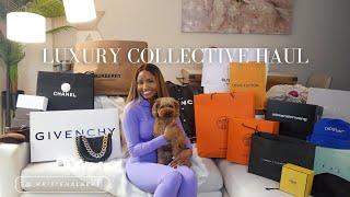 LUXURY COLLECTIVE HAUL | Hermes + Givenchy + Burberry + Louis Vuitton + Alexander Wang & More