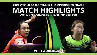 Mima Ito vs Zauresh Akasheva | WS R128 | 2023 ITTF World Table Tennis Championships Finals