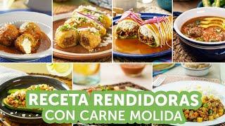 Recetas rendidoras con carne molida | Kiwilimón