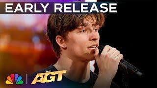 Early Release: Alex Sampson Sings Original Song, "Pretty Baby" | Auditions | AGT 2024