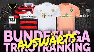 CALCIO BERLIN Bundesliga Auswärtstrikot-Ranking 2022/23