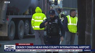 Deadly crash near King County International Airport | FOX 13 Seattle