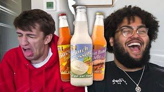 TRYING THE DISGUSTING SODA CHALLENGE!