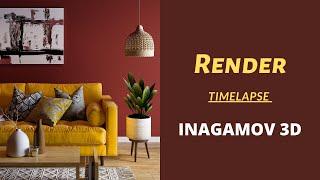 Interyer Vizualizatsiya Timelapse I 3Ds MAx + Corona Render