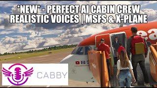 *NEW* AI Cabin Announcements - The Most Realistic Cabin Add-On | MSFS & X-Plane