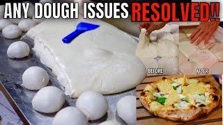 How To Resolve Any Issues With Pizza Dough! No Secrets