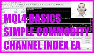 MQL4 TUTORIAL BASICS - 46 SIMPLE COMMODITY CHANNEL INDEX EA