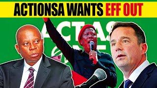 Why ActionSA Rejects EFF from the Moonshot Pact - THINK MONEY MAGAZINE