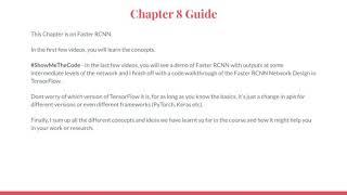 Chapter 8 Guide | CNN | Object Detection | EvODN