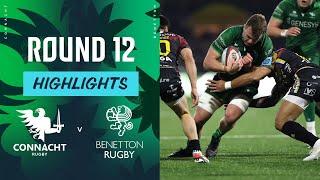 Connacht v Benetton | Round 12 | Match Highlights | United Rugby Championship