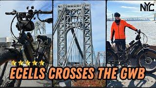 Ecells Five Star Crosses the GWB | NYC Urban Ebiking