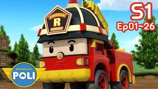 Robocar POLI Season 1 Full Ver. | Ep.1~Ep.26 | Safety Education | Cartoon for Kids | Robocar POLI TV