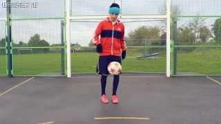 How To Do Multiple Half Around The World Football Freestyle Tutorial