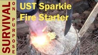 Sparkie Firestarter Review - Fire Steel Tips, Tricks and Reviews