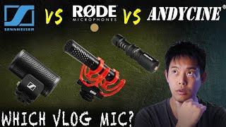 [RETESTED] Sennheiser MKE200 Review vs Rode Videomic GO II vs Andycine AC-M1