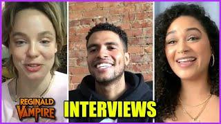 Reginald The Vampire Season 2 Cast Interviews: Mandela Van Peebles, Em Haine & Savannah Basley