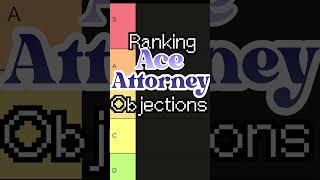 Ranking Ace Attorney Objection Sound Effects #aceattorney  #apollojustice #objection