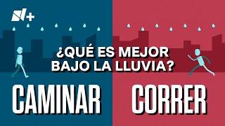 ¿Qué es mejor caminar o correr bajo la lluvia? - N+