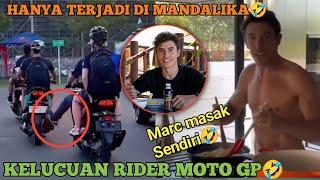 HANYA TERJADI DI LOMBOK TINGKAH LUCU CREW MOTO GP MANDALIKA 2024