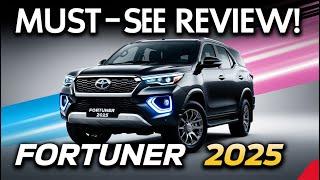 Fortuner 2025: The Ultimate SUV for Adventure and Luxury!