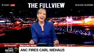 BREAKING NEWS | Pule Mabe confirms firing of Carl Niehaus from the ANC