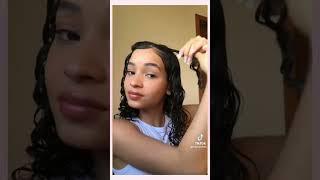 PENTEADO PARA CABELO CACHEADO (#fypシ) (#curlyhair) (#angelpink)